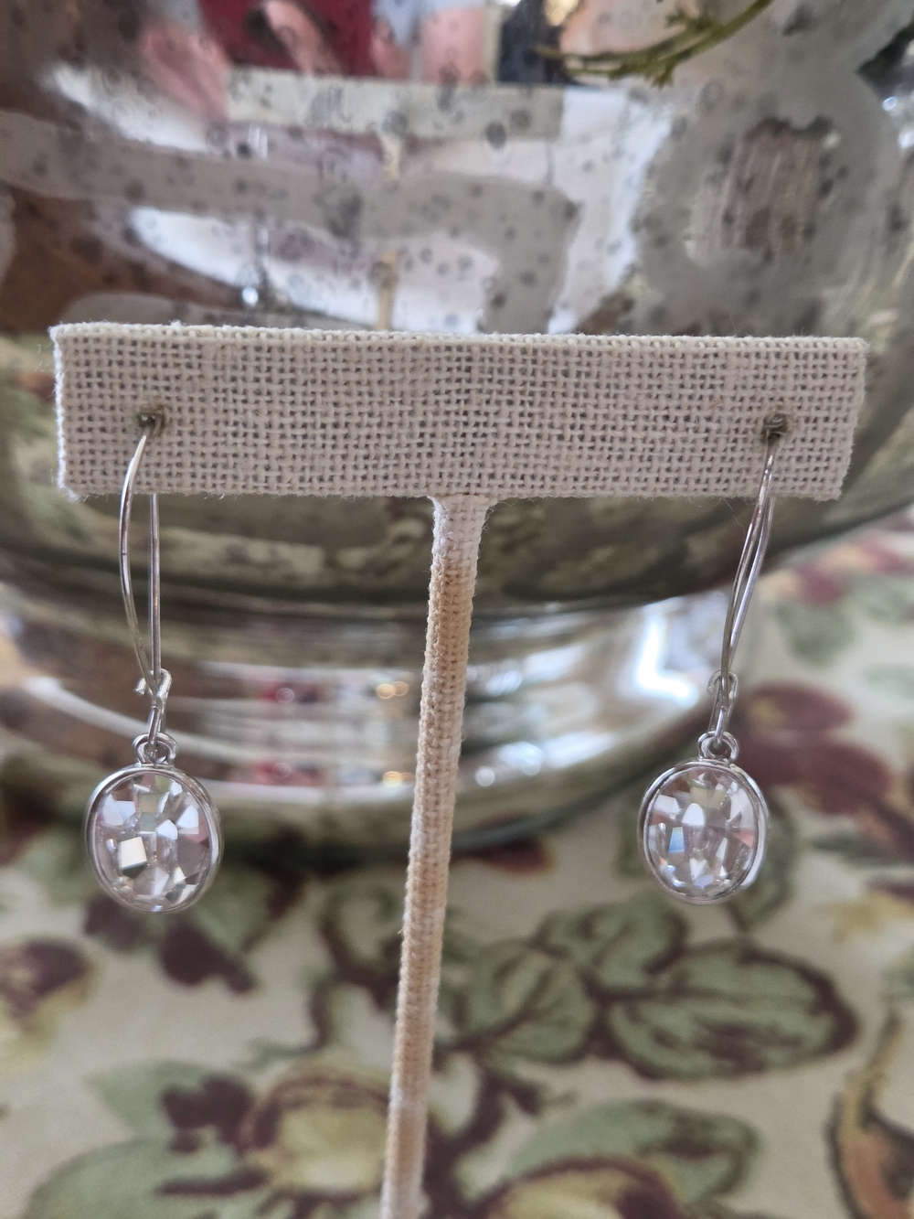 New Large Swarovski Crystal Drop Earrings - Picture 4 of 6